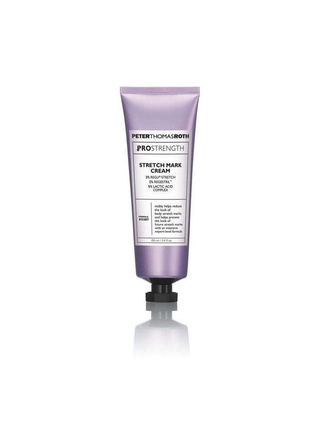PETER THOMAS ROTH Peter Thomas Roth | PRO Strength Stretch Mark Cream, Treatment For Body Stretch Marks, Uneven Tone and Texture, Moisturizing Stretch Mark Cream  - Image 1