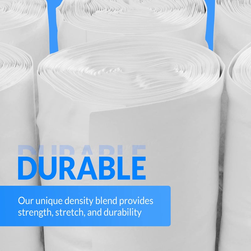 Reli. 40 to 45 Gallon Trash Bags Heavy Duty | 50 Trash Bags | Super Sizeable, Clear, Garbage for Serious Cleanup - Image 3
