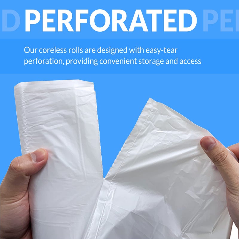 Reli. 40 to 45 Gallon Trash Bags Heavy Duty | 50 Trash Bags | Super Sizeable, Clear, Garbage for Serious Cleanup - Image 4