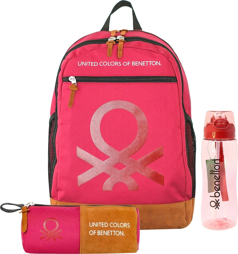 UNITED COLORS OF BENETTON Sophisticated Boys Primary School Bag Set