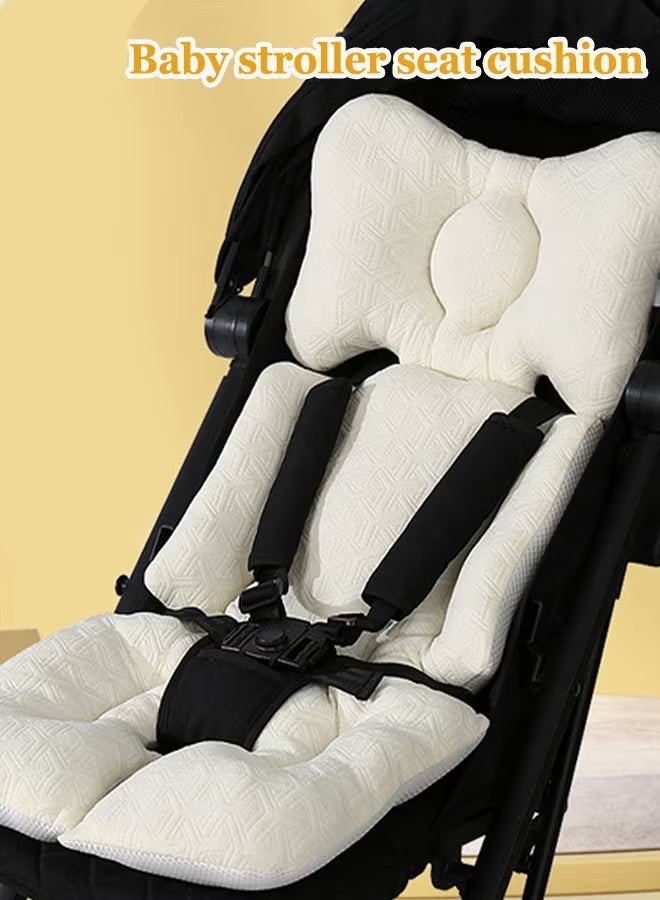جونيس وسادة مقعد العربة وسادة مقعد الكرسي العالي للطفل وسادة العمود الفقري للعربة متوفرة على كلا الجانبين مرونة عالية قابلة للتطبيق عالميا في جميع المواسم - Image 1