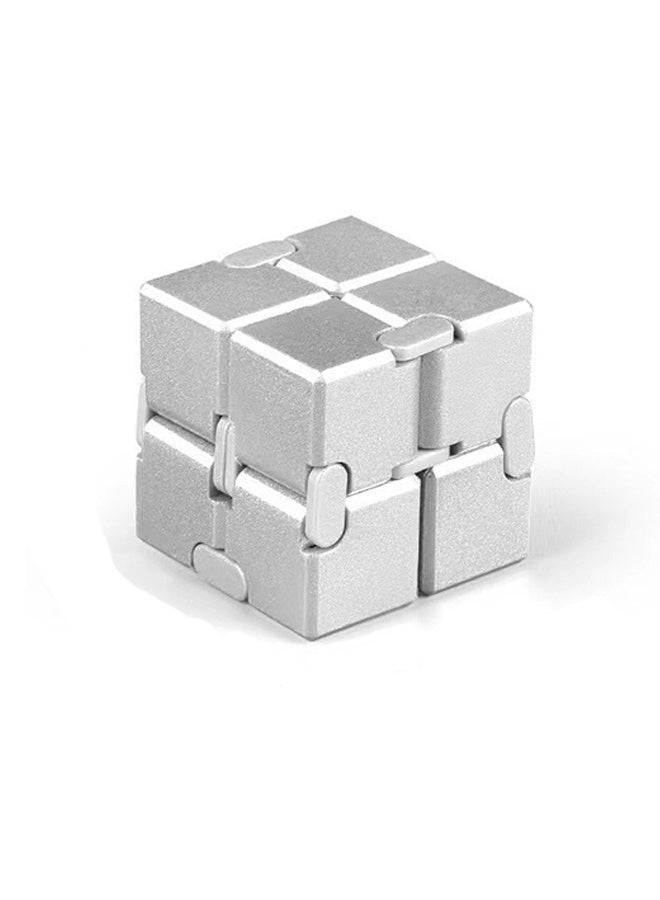 مكعب فديت جديد نسخة ألعاب أصابع فديت - مكعب اللانهاية المعدني للبريم لتخفيف التوتر والقلق / اضطراب فرط الحركة وتشتت الانتباه، هدايا حسية فائقة المتانة للبالغين والمراهقين والأطفال - Image 1