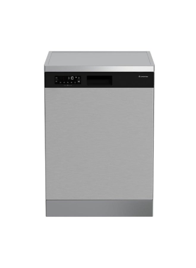 Ariston ARDF658DD13XME Dishwasher, 15 Place Setting, 8 Programs Stainless Steel ARDF658DD13XME Stainless Steel - Image 1