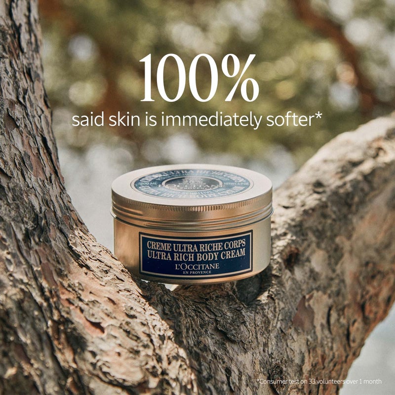 L'OCCITANE Shea Butter Ultra Rich Body Cream - 200 ML  - Image 3