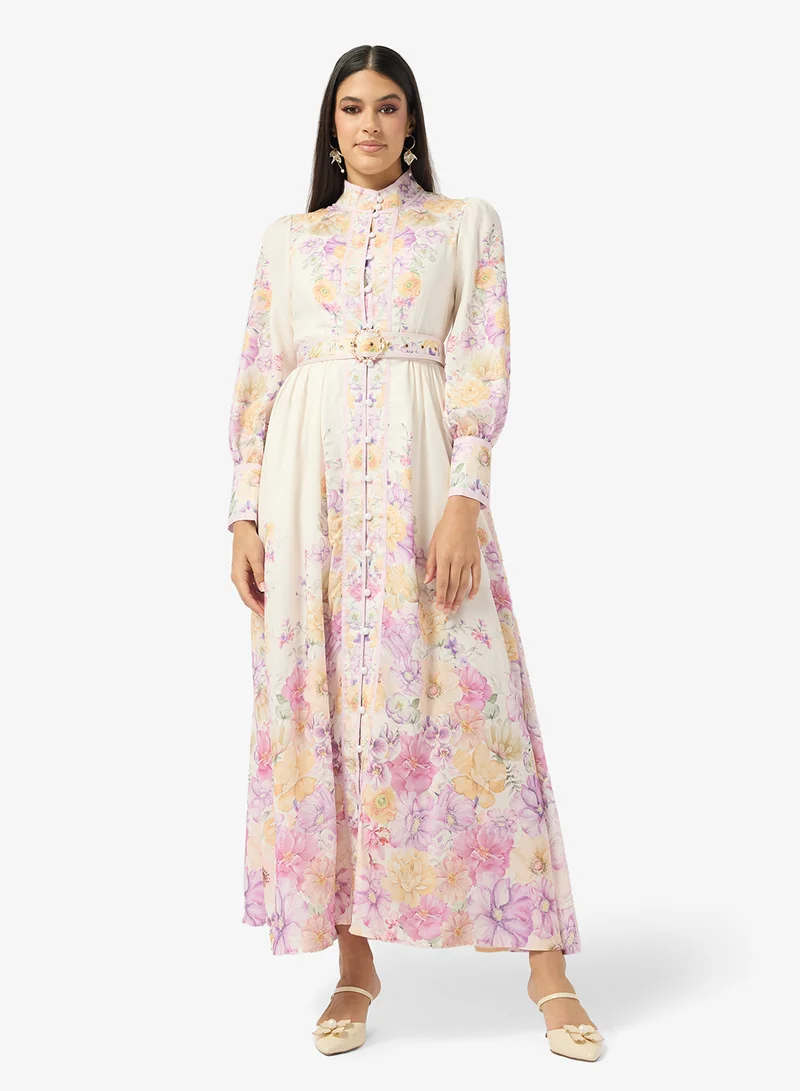 ايلا Floral Print Dress