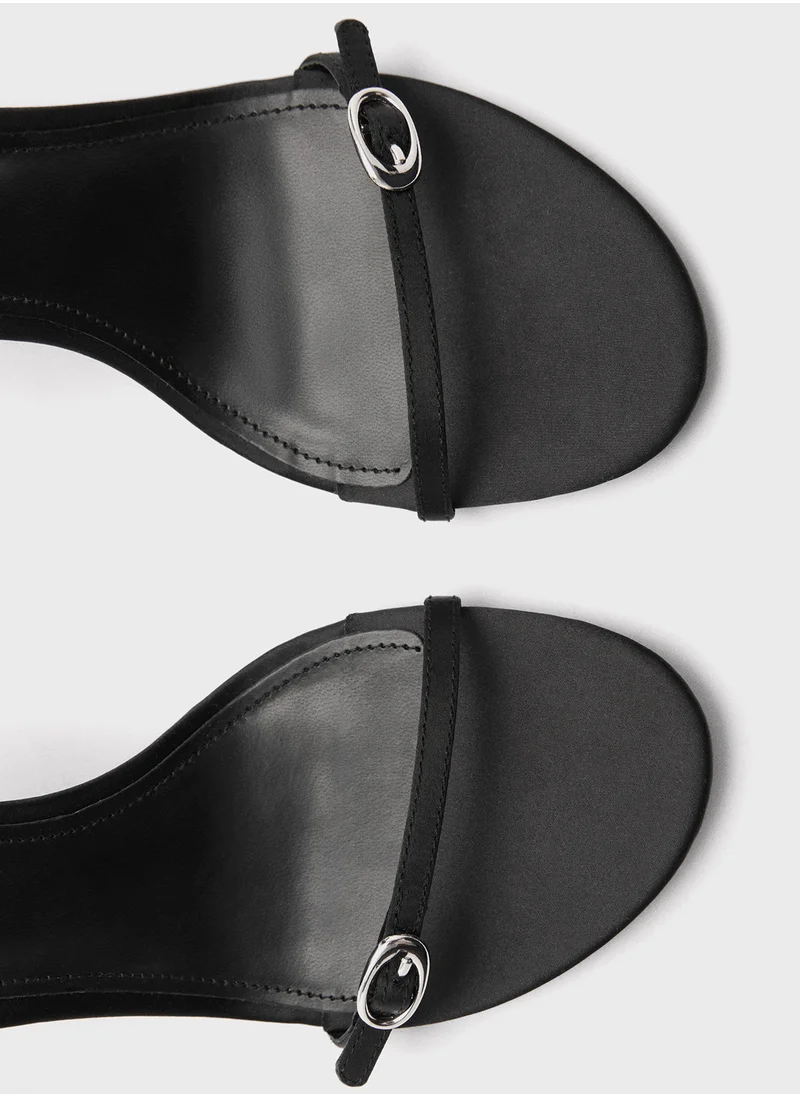 MANGO Celes Ankle Strap High Heel Sandals