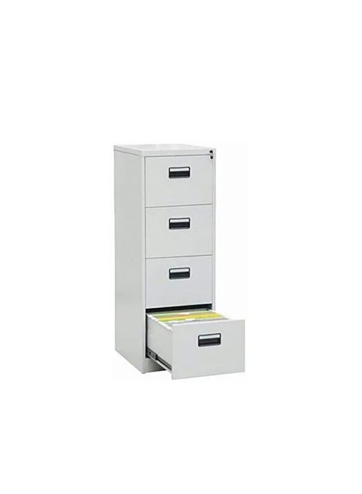 Generic 4 Drawer Vertical Filing Cabinet, Grey (133 X 62 X 45)  - Image 3