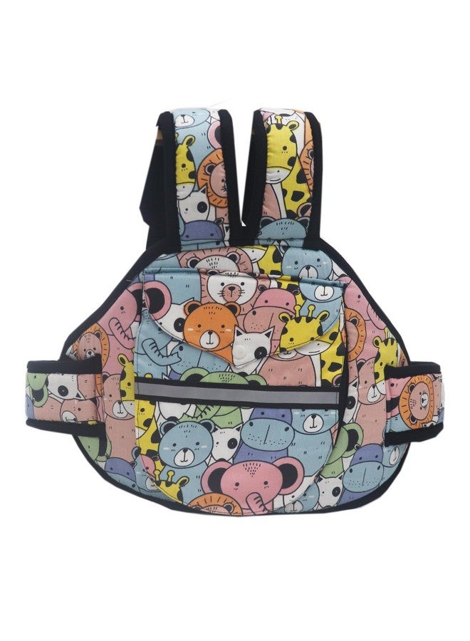 كراديل كروفت حزام أمان سكوتر | حزام أمان للأطفال على الدراجات ذات العجلتين (Happy Zoo) - Image 1