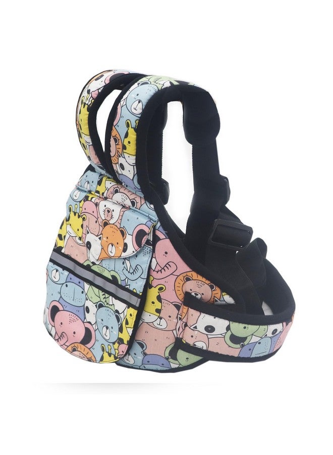 كراديل كروفت حزام أمان سكوتر | حزام أمان للأطفال على الدراجات ذات العجلتين (Happy Zoo) - Image 3