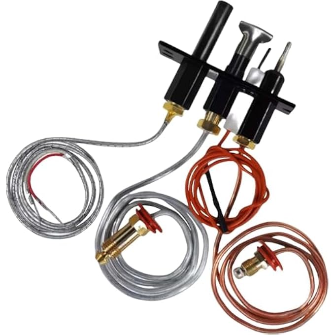 485-510A 4021-736 HEAT N GLO, HEATILATOR, QUADRA-FIRE PILOT ASSEMBLY, NATURAL GAS (NG) - Image 1