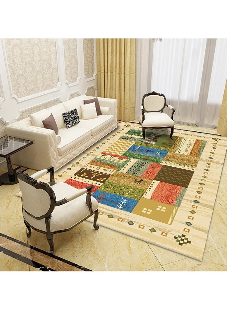 Loquat Squality 3D Visual Polyester Fiber Modern Minimalist Carpet - Image 1