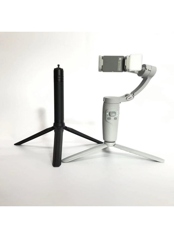 Mobile Phone Stabilizer Handheld Gimbal Intelligent Three-axis Intelligent Anti-shake Shooting Live Follow-up Shooting Bluetooth With Light Bracket-Color:M1 Three-axis (vertical Screen Live Broadcast Model Includes Tripod + Cloth Bag) (single Magnetic Lamp + Extension Rod + Large Tripod)  - Image 1