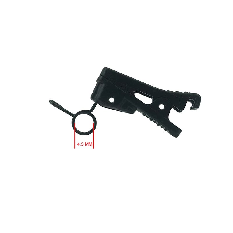 Canfon ABS Plastic Lavalier Microphone Tie Clip for Rode Lavalier GO, SmartLav + Lapel Microphone, Pack of 2 (4.5mm) - Image 2