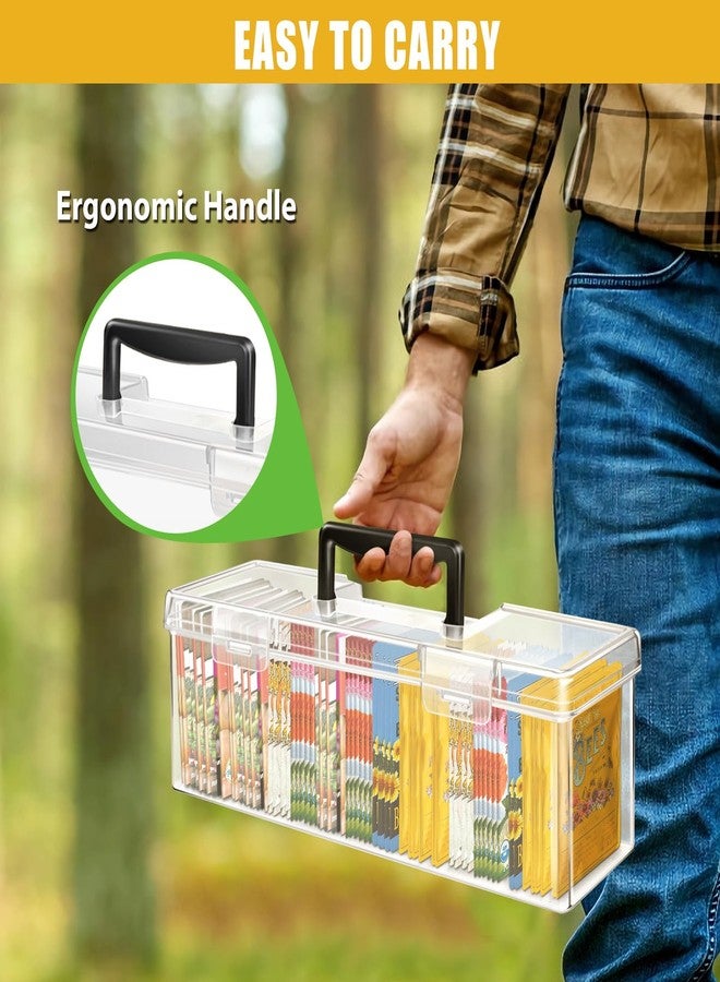 توتاتا صندوق منظم أكياس البذور، صندوق تخزين أكياس البذور البلاستيكي المحمول، منظم تخزين البذور - Image 3