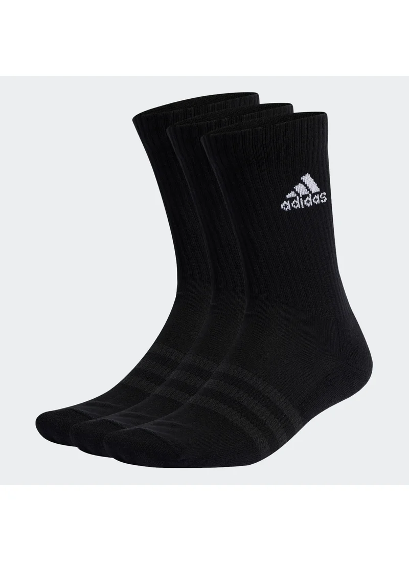 Adidas CUSHIONED SPORTSWEAR CREW SOCKS 3 PAIR PACK