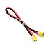LINSYRC XT60 Extension Cable XT60 Connector Male to Female Adapter Plug with 50CM 12AWG Silicone Wire for RC Lipo Battery - Image 2