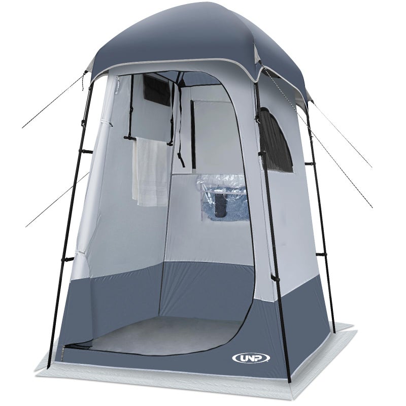 Unp Shower Tent, Outdoor Camping Privacy Shelter-Dressing Changing Room-Portable Toilet Tent for Hiking Sun Shelter Picnic Fishing - Image 1