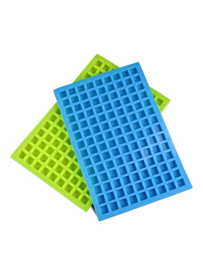 NIBEMINENT 126 Grids Square Ice Mold Silicone Chocolate Baking Tray Manual Brown Sugar Mould multicolor 19*19*19cm - Image 5