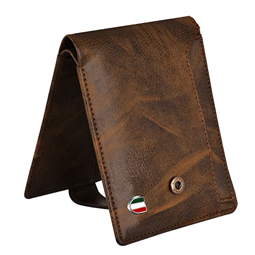 GIOVANNY Faux Leather Men's Wallet (Brown Colour -BRWTNSCRD) - Image 3