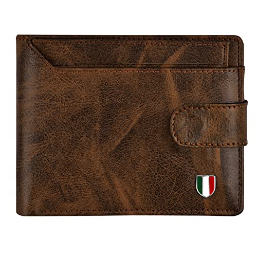 GIOVANNY Faux Leather Men's Wallet (Brown Colour -BRWTNSCRD) - Image 1