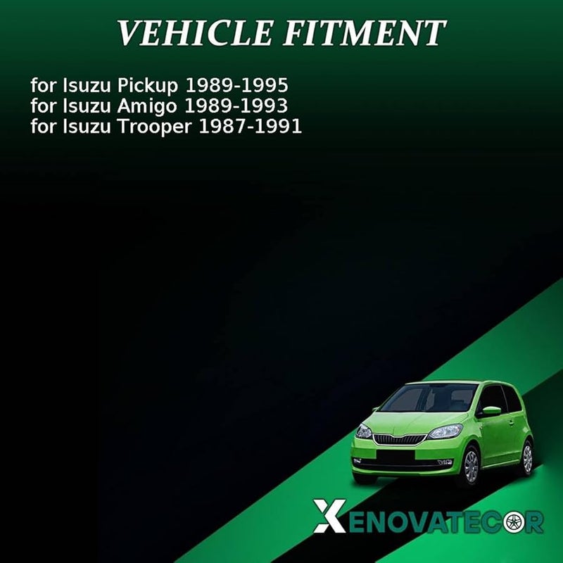 Rear Brake Pads Set for Isuzu Amigo Pickup Trooper 1987 1995 1 Piece - Image 4