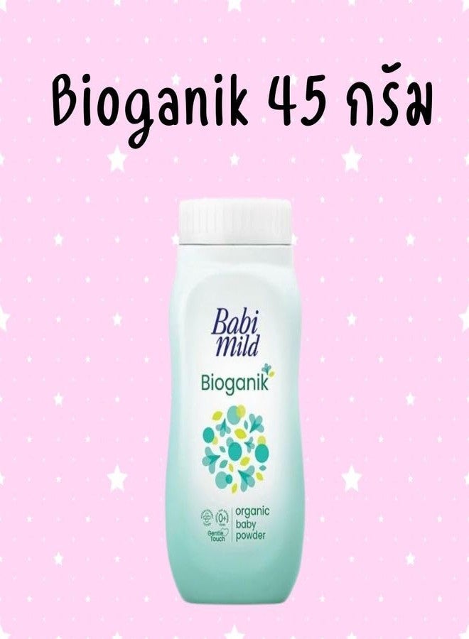 VIRAVIN HOUSEWARE Babi Mild Bioganik 45g Organic Baby Powder, Gentle Touch Formula - Image 2