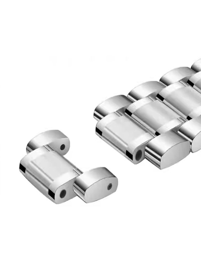 Voberry Replacement Band Loop Strap For Apple Watch Series 4 44mm Silver - Image 2