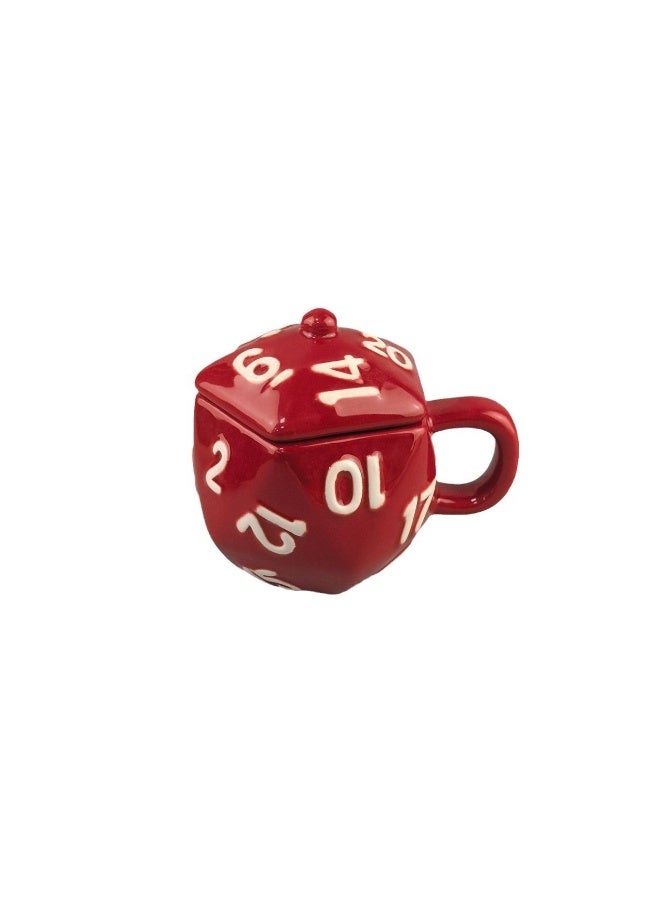 Beauenty High temperature resistant dice ceramic cups breakfast cups dice coffee cups office cups creative digital mother mug. 