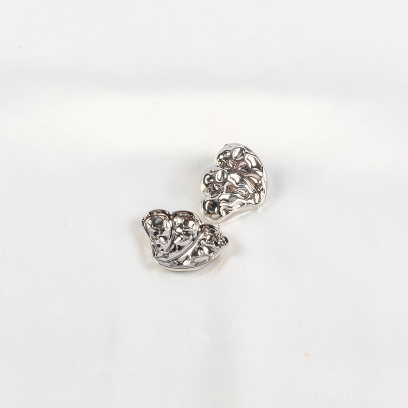 حلق أستانليس ستيل فضي - Image 2