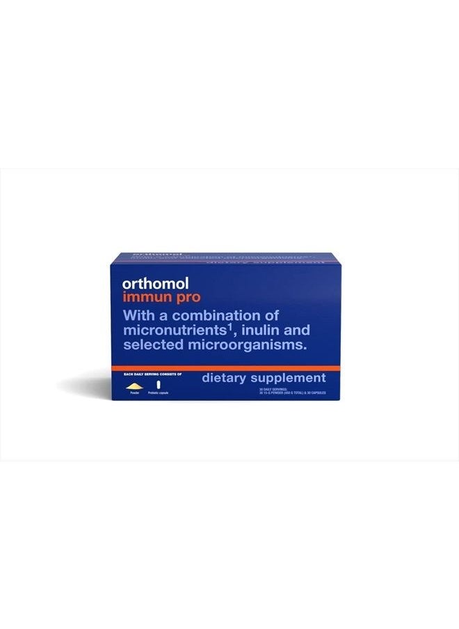 Orthomol - Immun Pro, Immune Support Supplement, 30-Day Supply, Vitamins A, B, C, D, E, Zinc, Iodine - Image 1