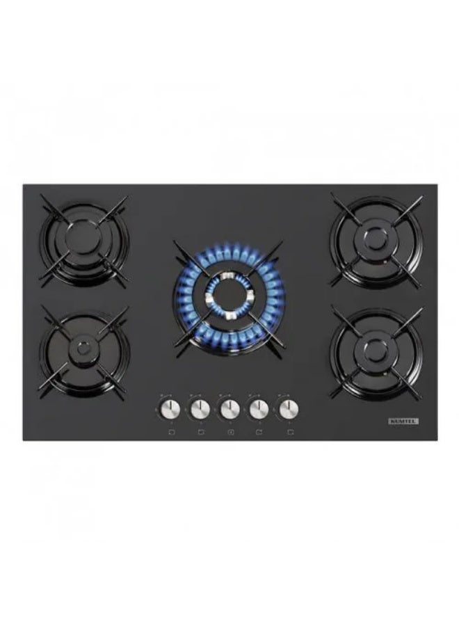 KUMTEL Built-In Hob 90 cm Black - C9-50BTF