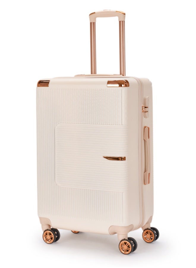 LIMRA Travel bags from limra 4-piece set beige - Image 3
