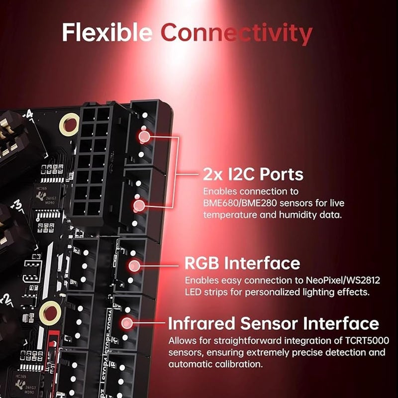 MMB CAN 2.0 لوحة جهاز تغذية الجزر للأرانب الغاضبة ERCF 2.4 طابعة ثلاثية الأبعاد - Image 4