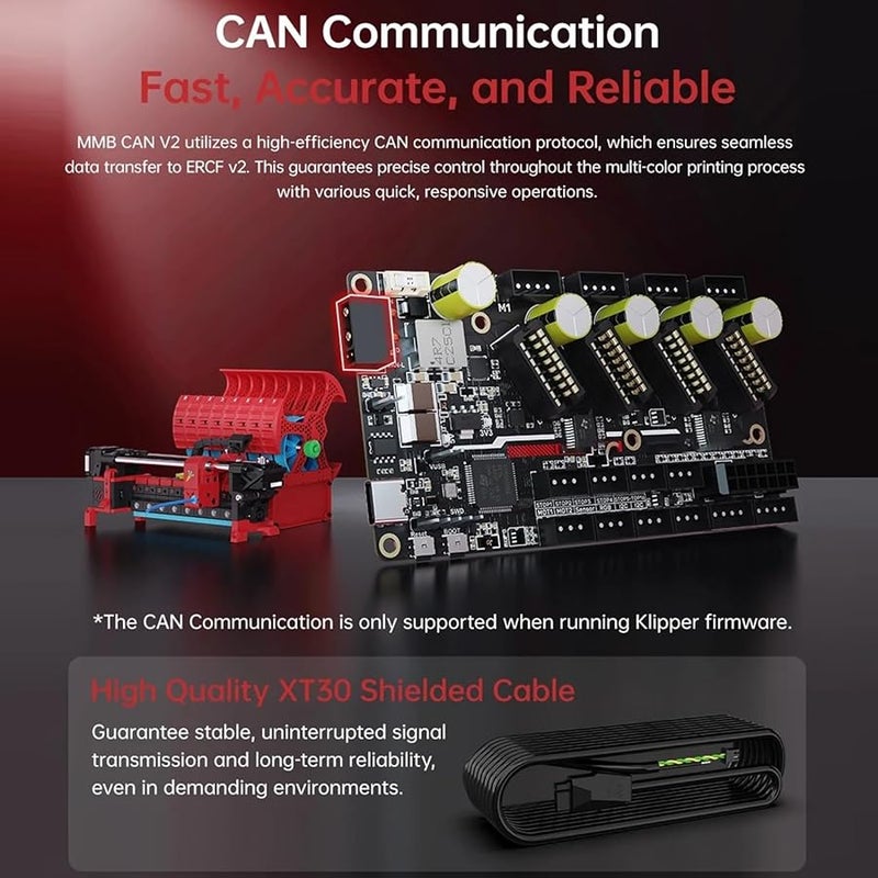 MMB CAN 2.0 لوحة جهاز تغذية الجزر للأرانب الغاضبة ERCF 2.4 طابعة ثلاثية الأبعاد - Image 3