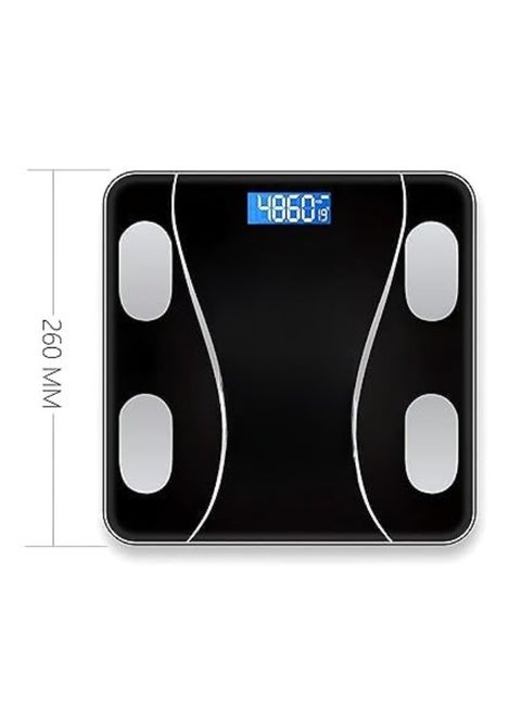 Personal Digital Body Scale with Bluetooth – Weight and BMI Measurement with App