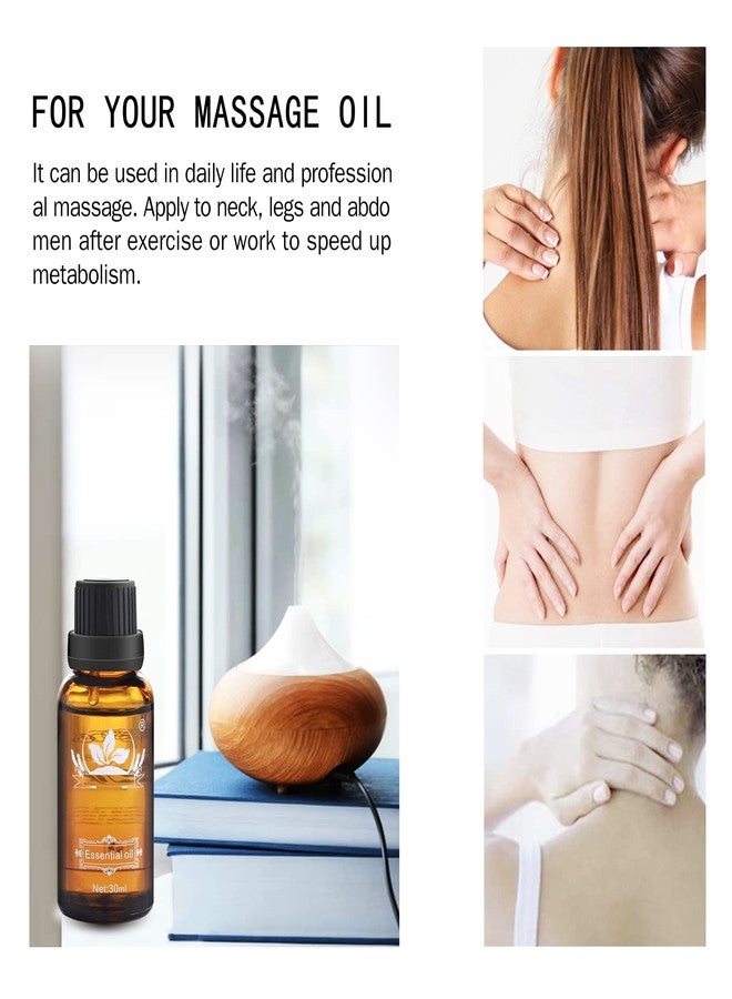 Ownest 3 Pack Ginger Massage Oil,100% Pure Natural Lymphatic Drainage Ginger Oil,SPA Massage Oils,Repelling Cold and Relaxing Active Oil-30ml - Image 4