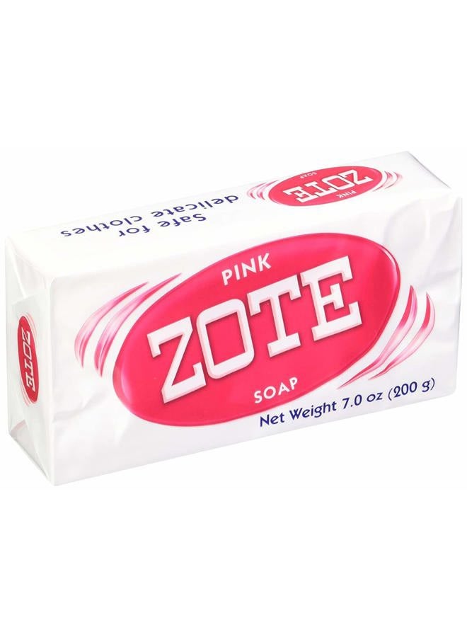 Zote Laundry Soap Bar - Pink 7oz - Image 3