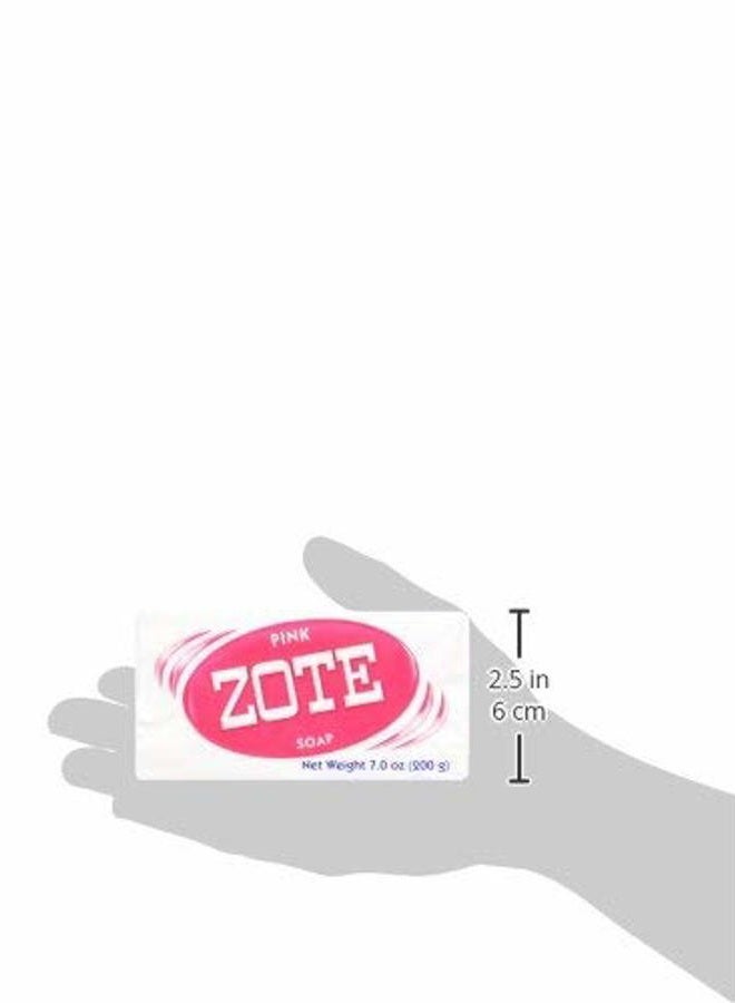 Zote Laundry Soap Bar - Pink 7oz - Image 2