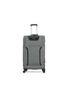 GIORDANO Giordano Trolley Bags 3 PCS Set Softside Spinners,Grey  - Image 2