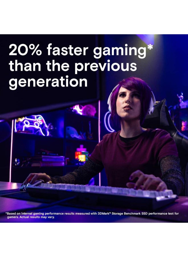 crucial T700 4TB PCIe Gen 5 NVMe M.2 Internal SSD, Up to 12,400 MB/s Read & 11,800 MB/s Write Speeds, 232-Layer TLC NAND, 2400TB Endurance, 1.5 Million Hours MTTF, Integrated Heat Sink, Advanced Dynamic Thermal Guard, 3D NAND for Enhanced Durability, Black | CT4000T700SSD3 4 TB - Image 2