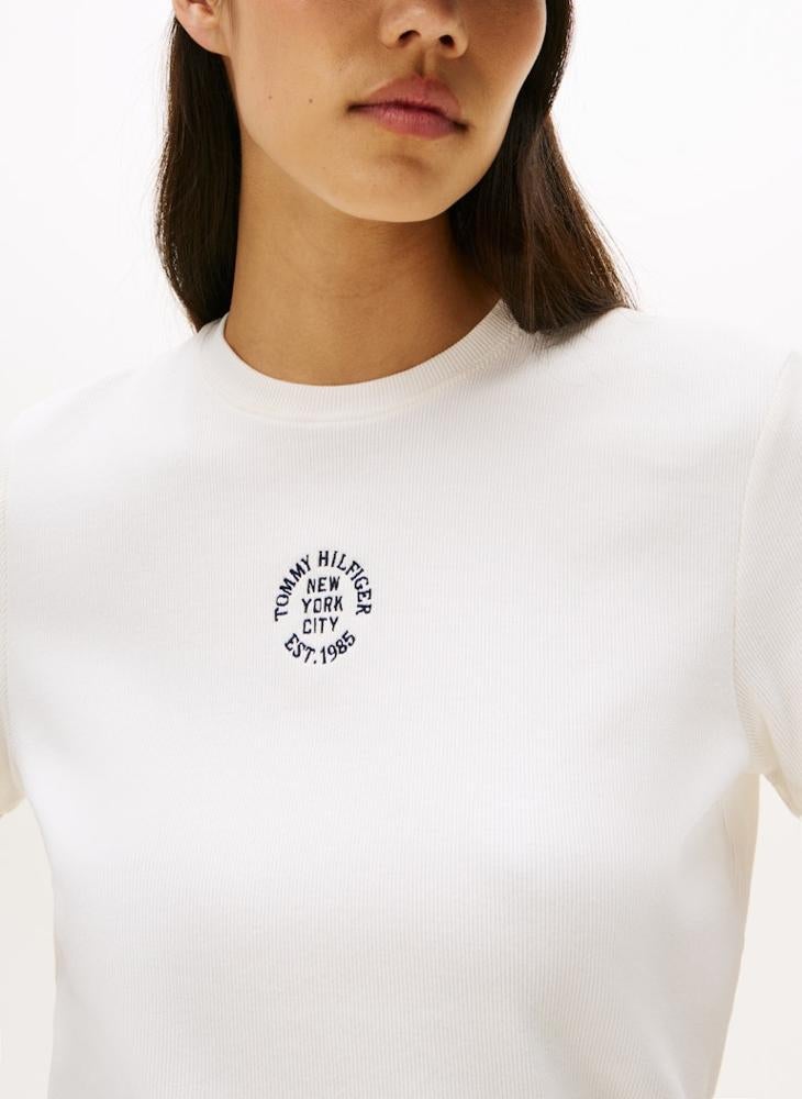 TOMMY HILFIGER Graphic Crew Neck T-Shirt - Image 3