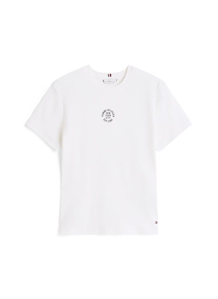 TOMMY HILFIGER Graphic Crew Neck T-Shirt - Image 5