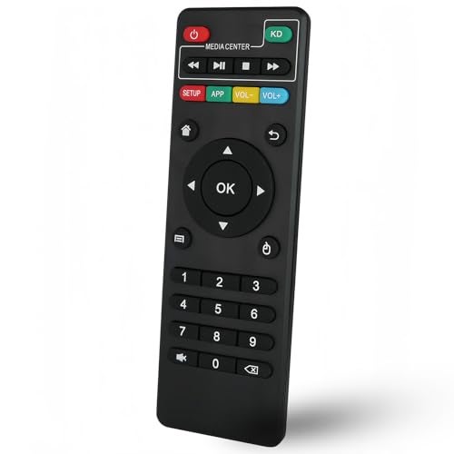 uehba Replacement Remote Control X96 Mini X96 S905W Compatible for MXQ Pro 4K T95M T95N T95X MX9 H96 H96 pro+ Android TV Box Remote Controller for KODI Box - Image 1