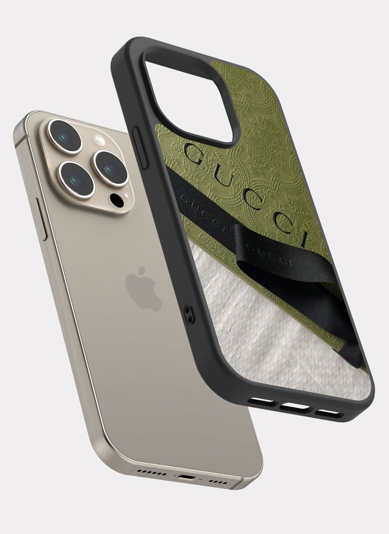 PXLAAT iPhone 15 Pro case cover Gucci