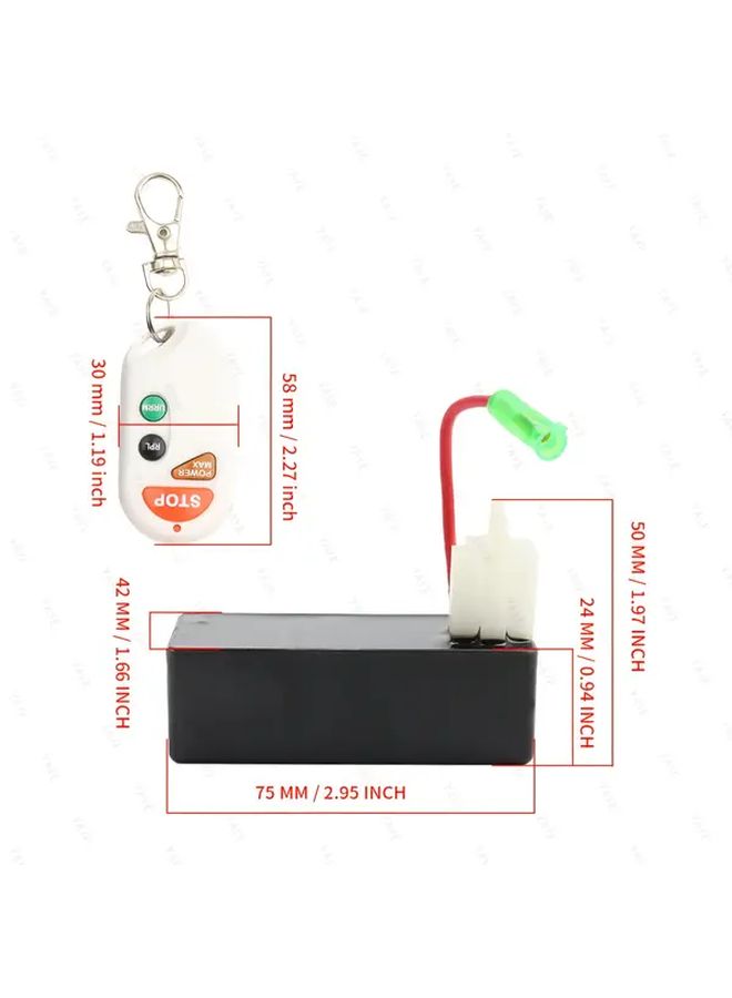 Motorcycle Electronic Igniter Classic Remote Control with Remoter - Image 2