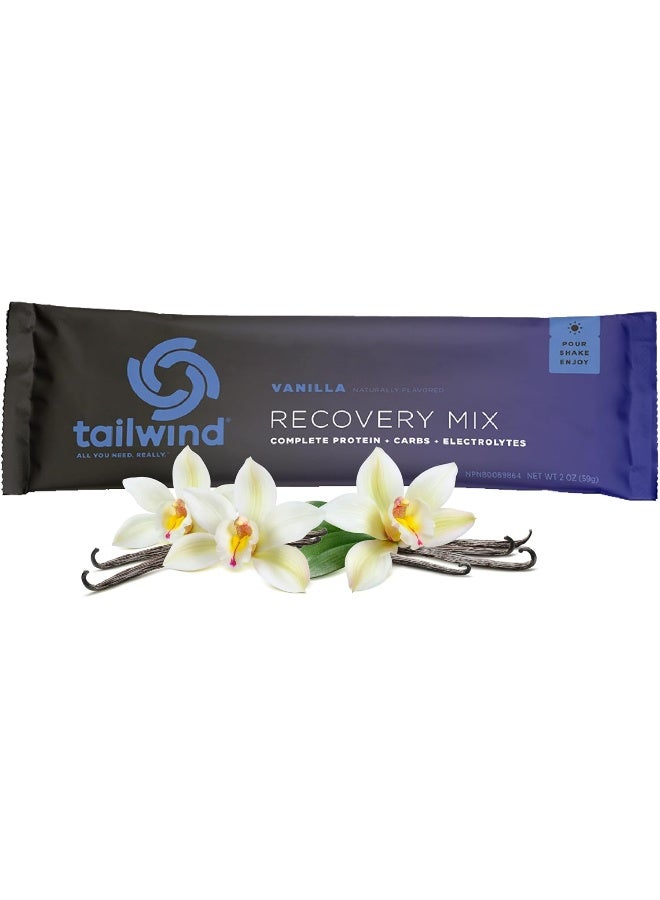 Tailwind Nutrition Vanilla Rebuild Recovery 12 Stick Pack Bag - Image 1