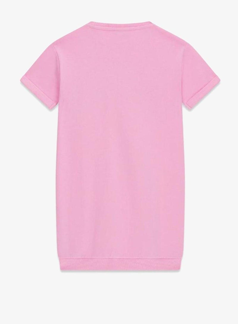 GUESS Youth Short Sleeve Mini Terry Dress - Image 3