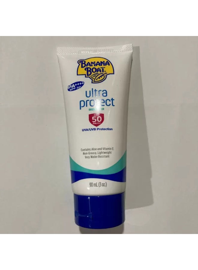 BANANA BOAT Ultra Protect Faces Sunscreen Lotion SPF50 90ml