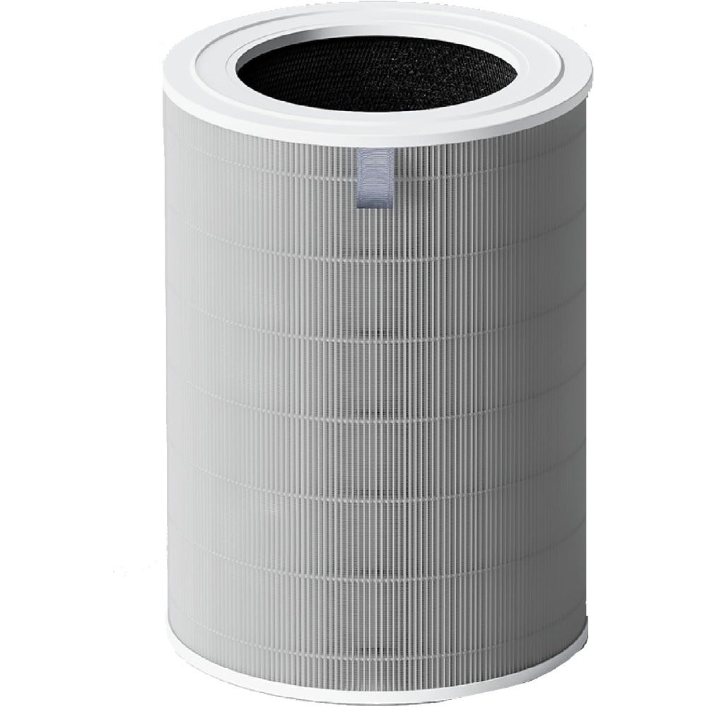 Smart Air Purifier replacement filter for home use, composite material, white, 3-in-1 HEPA filtration with primary filter, high-precision mesh, and high-performance activated carbon layer
