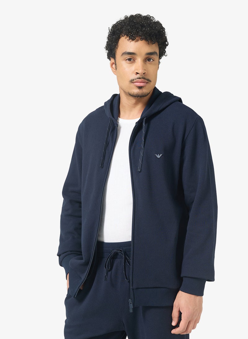 EMPORIO ARMANI Logo Hoodie - Image 1